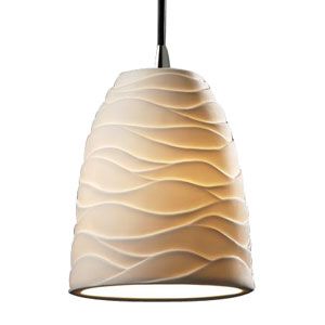 Limoges Mini Tapered Pendant by Justice Design Group - Starlight Lighting USA and Canada